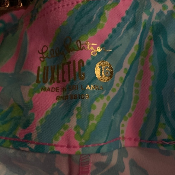 COPY - Lilly Pulitzer corso pants size 16 - Picture 4 of 9